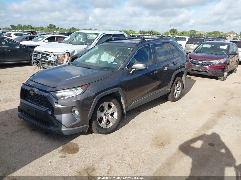 2019 Toyota Rav 4 VIN JTMW1RFV3KJ009836 IAAI salvage auction — SIDE, Original (Texas), sold $6,600 on 2026-07-29 (photo 2)