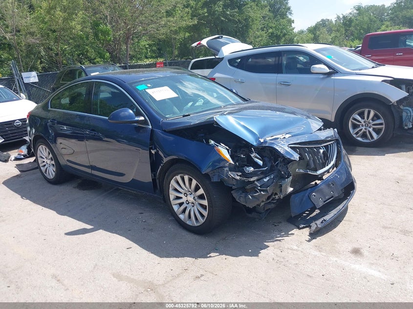 2011 Buick Regal VIN W04GP5EC2B1087711 IAAI salvage auction — FRONT END, Salvage (Missouri), sold $450 on 2026-07-22 (photo 1)