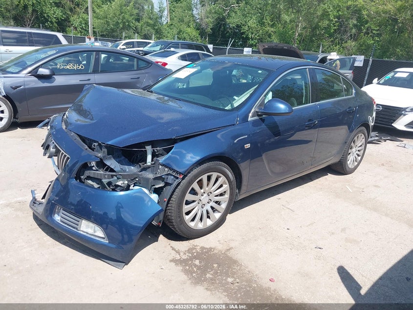 2011 Buick Regal VIN W04GP5EC2B1087711 IAAI salvage auction — FRONT END, Salvage (Missouri), sold $450 on 2026-07-22 (photo 2)