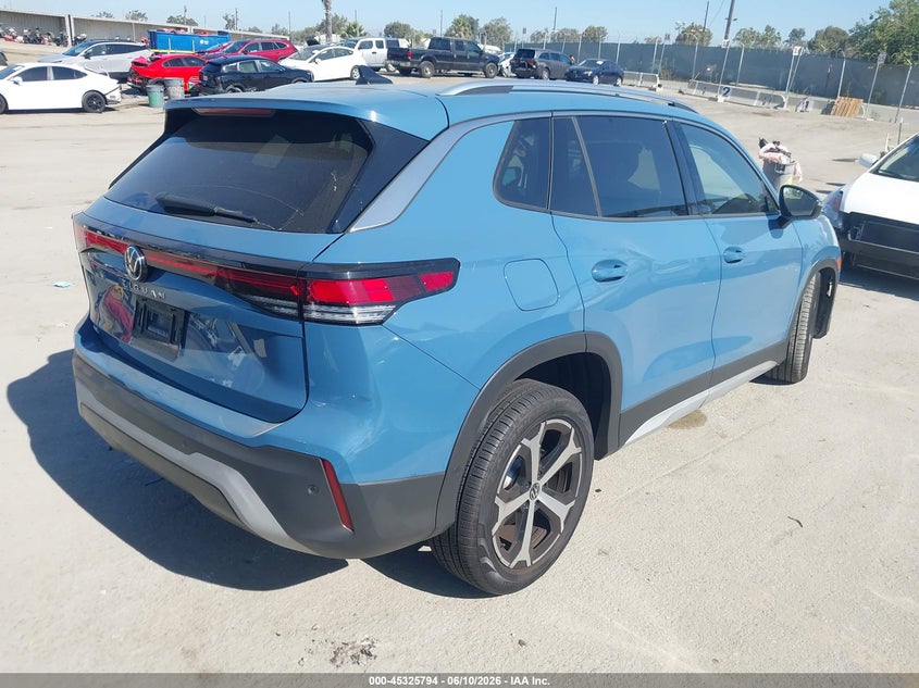 2025 Volkswagen Tiguan VIN 3VVFR7RM5SM051476 IAAI salvage auction — FRONT END, Salvage Title, sold $8,900 on 2026-07-29 (photo 4)