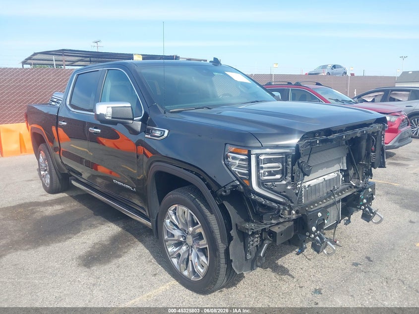 2025 Gmc SIERRA VIN 1GTUUGE88SZ250730 IAAI salvage auction — FRONT END, Salvage (California), sold $25,250 on 2026-07-29 (photo 1)