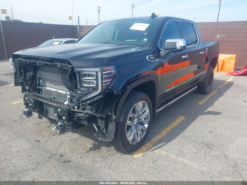 2025 Gmc SIERRA VIN 1GTUUGE88SZ250730 IAAI salvage auction — FRONT END, Salvage (California), sold $25,250 on 2026-07-29 (photo 2)