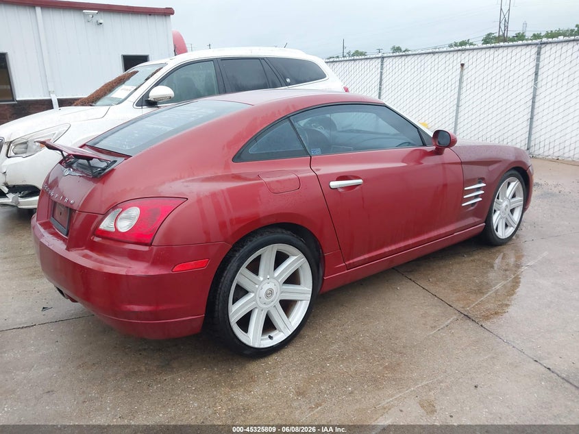 2004 Chrysler Crossfire VIN 1C3AN69L74X000858 IAAI salvage auction — NORMAL WEAR, Clear (Illinois), sold $425 on 2026-07-07 (photo 4)