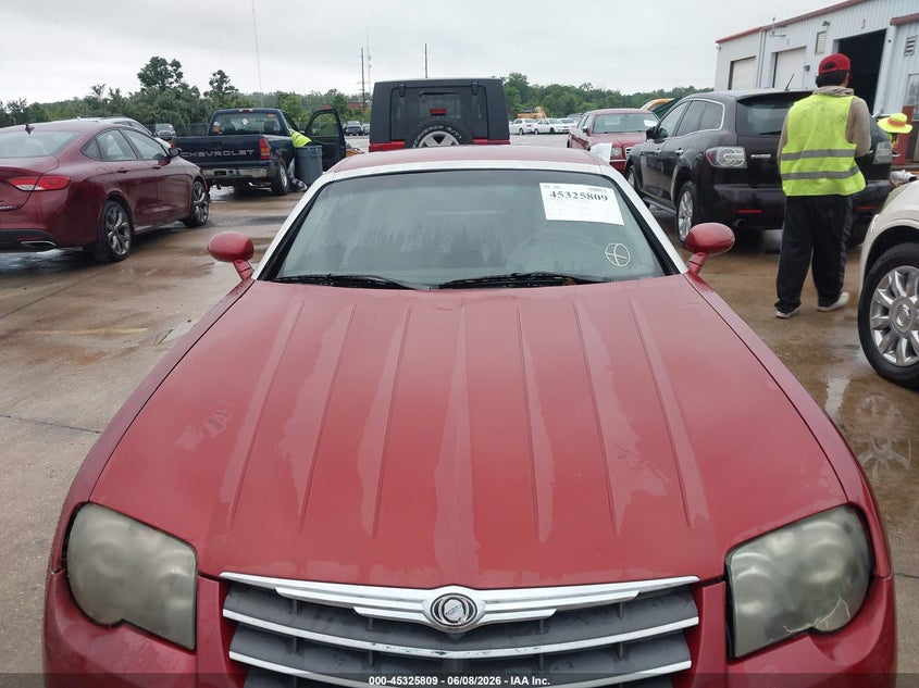 2004 Chrysler Crossfire VIN 1C3AN69L74X000858 IAAI salvage auction — NORMAL WEAR, Clear (Illinois), sold $425 on 2026-07-07 (photo 6)