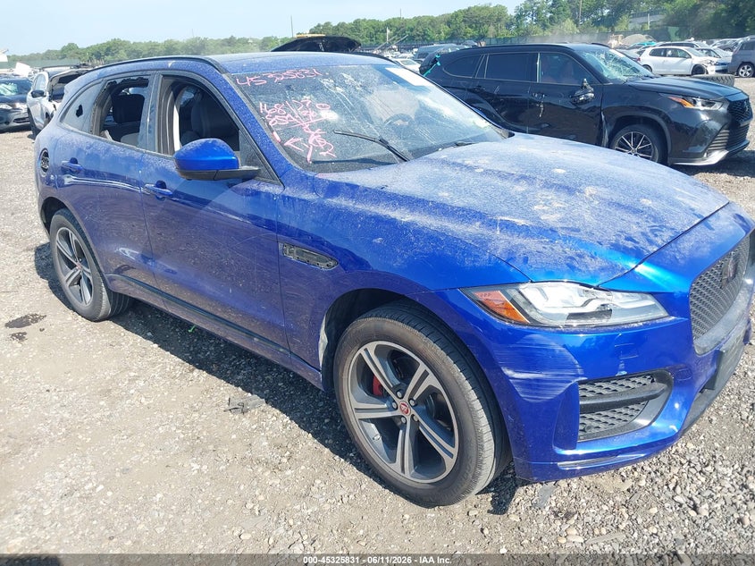 2018 Jaguar F-pace VIN SADCL2EV5JA260298 IAAI salvage auction — VANDALISM, Salvage Title, sold $2,500 on 2026-07-21 (photo 6)