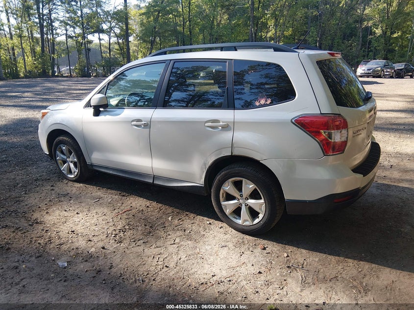 2015 Subaru Forester VIN JF2SJAFC5FH817554 IAAI salvage auction — NORMAL WEAR, Clear (Louisiana), sold $375 on 2026-07-28 (photo 3)