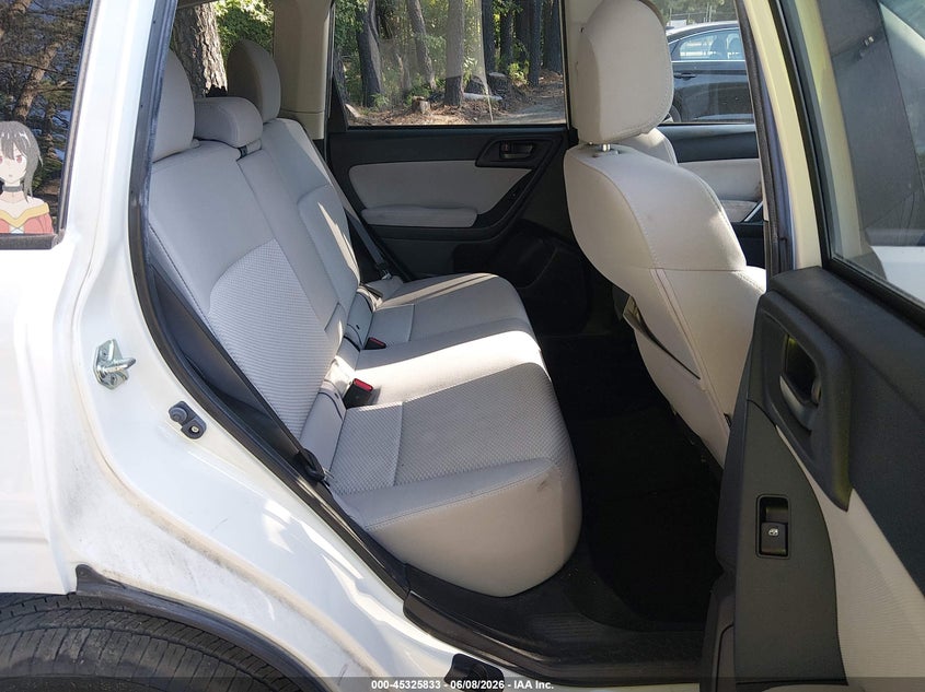 2015 Subaru Forester VIN JF2SJAFC5FH817554 IAAI salvage auction — NORMAL WEAR, Clear (Louisiana), sold $375 on 2026-07-28 (photo 8)