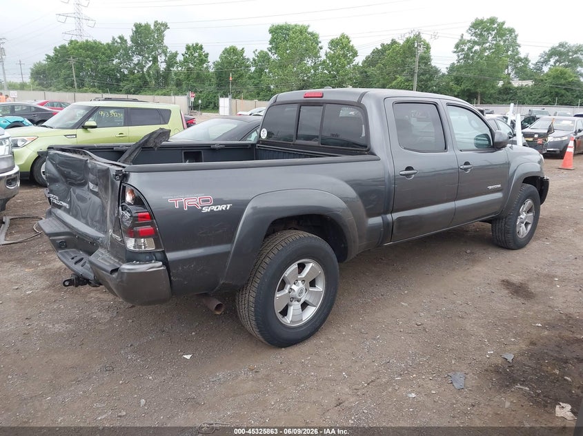 2009 Toyota Tacoma VIN 5TEMU52N29Z614265 IAAI salvage auction — FRONT & REAR, Salvage (Ohio), sold $3,750 on 2026-07-16 (photo 4)