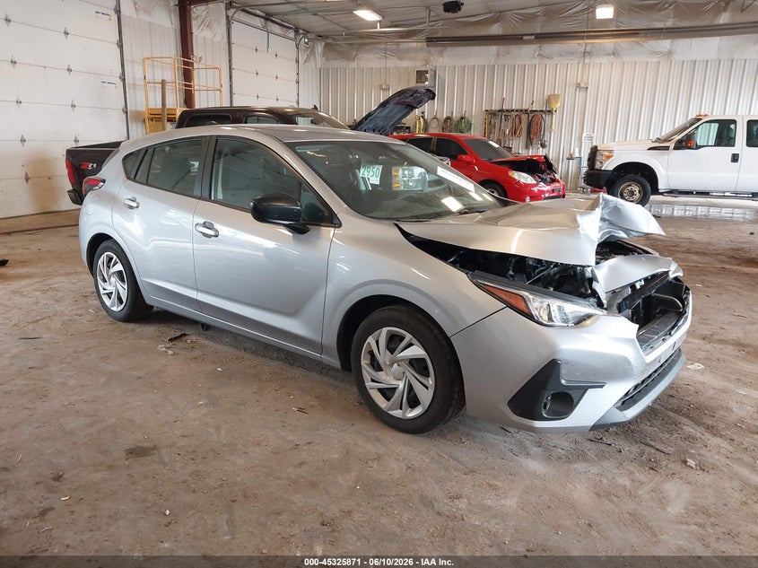 2025 Subaru Impreza VIN JF1GUABCXS8277264 IAAI salvage auction — FRONT END, Salvage (Michigan), sold $3,050 on 2026-07-14 (photo 1)