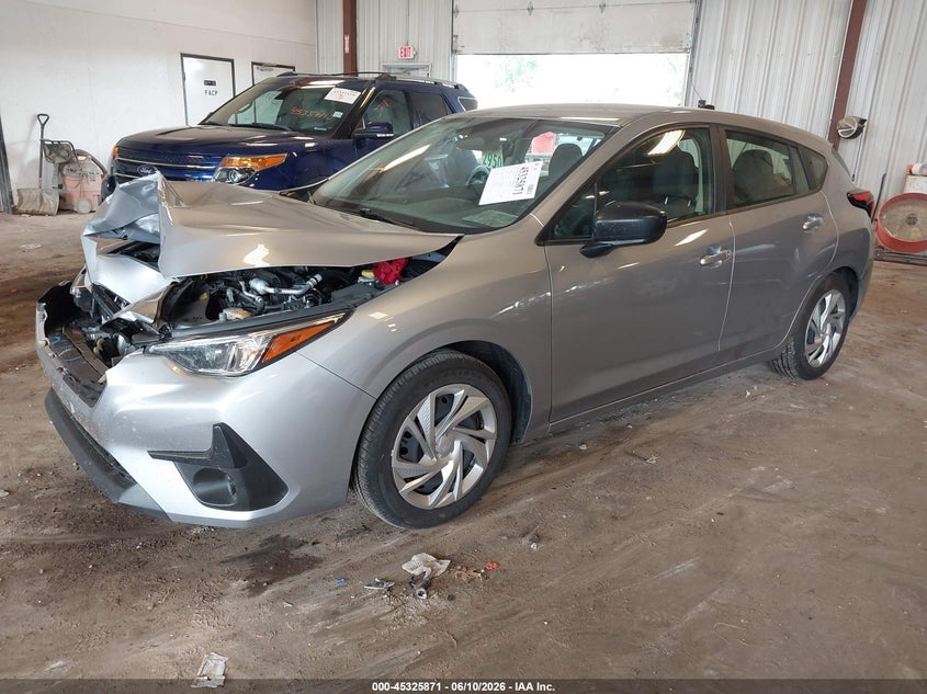 2025 Subaru Impreza VIN JF1GUABCXS8277264 IAAI salvage auction — FRONT END, Salvage (Michigan), sold $3,050 on 2026-07-14 (photo 2)