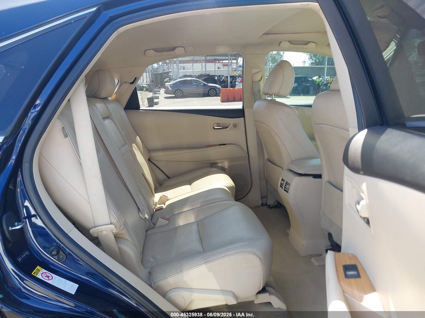 2014 Lexus Rx VIN JTJZB1BA4E2009760 IAAI salvage auction — REAR END, Salvage (California), sold $4,800 on 2026-07-29 (photo 8)