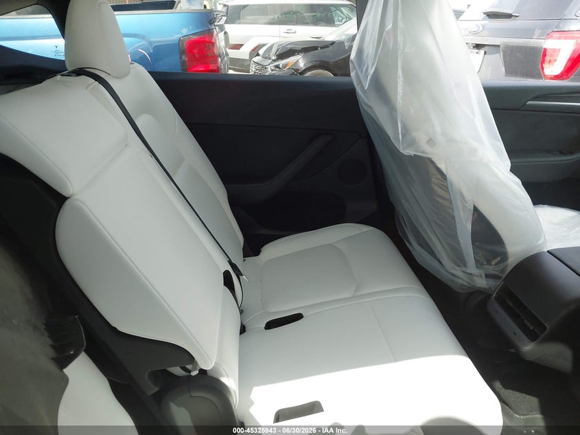 2023 Tesla Model y VIN 7SAYGAEE3PF968570 IAAI salvage auction — FRONT END, Salvage (Texas), sold $12,100 on 2026-07-13 (photo 8)