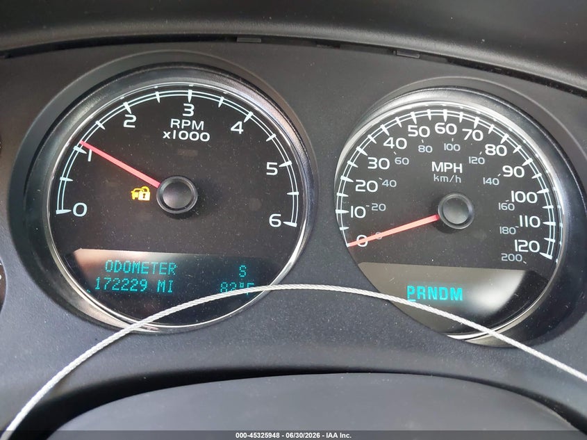 2012 Chevrolet Suburban 1500 VIN 1GNSCJE00CR276765 IAAI salvage auction — HAIL, Clear (Texas), sold $3,550 on 2026-07-09 (photo 7)