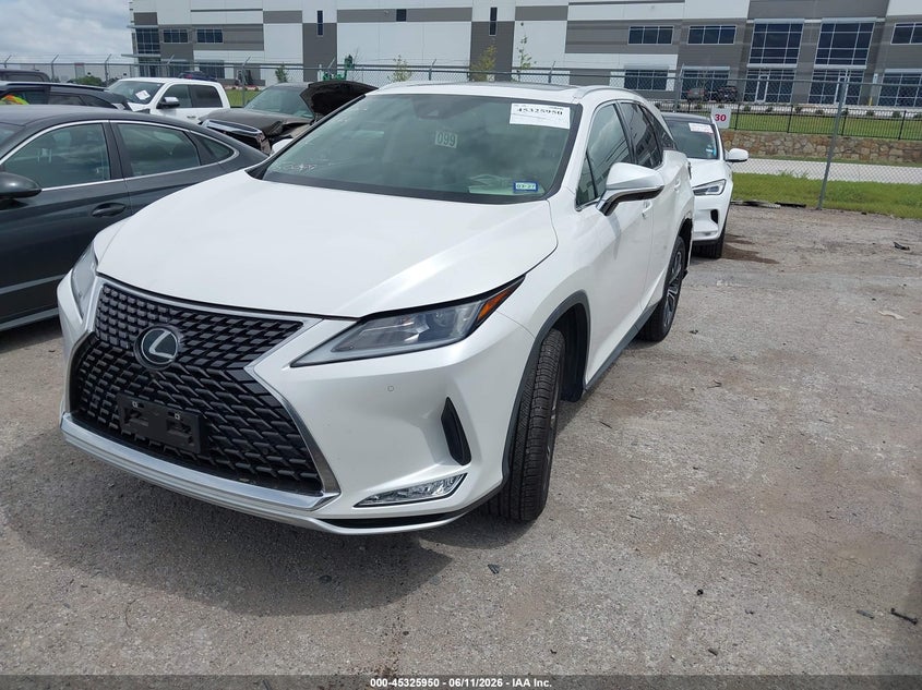 2022 Lexus Rx VIN JTJHZKEA9N2025400 IAAI salvage auction — REAR END, Salvage Title, sold $22,300 on 2026-07-16 (photo 2)