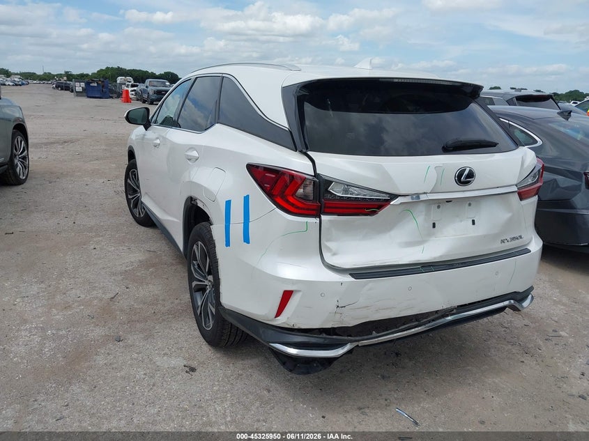 2022 Lexus Rx VIN JTJHZKEA9N2025400 IAAI salvage auction — REAR END, Salvage Title, sold $22,300 on 2026-07-16 (photo 3)