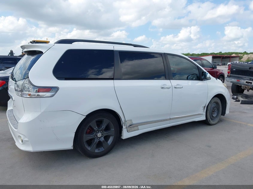 2011 Toyota Sienna VIN 5TDXK3DC5BS063318 IAAI salvage auction — SIDE, Original (Texas), sold $1,700 on 2026-07-23 (photo 6)