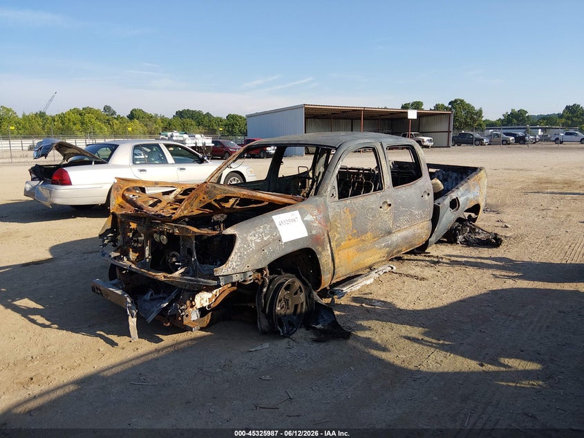 2006 Toyota Tacoma VIN 5TEMU52N46Z248515 IAAI salvage auction — TOTAL BURN, Non-Repairable (Tennessee), sold $100 on 2026-07-08 (photo 2)