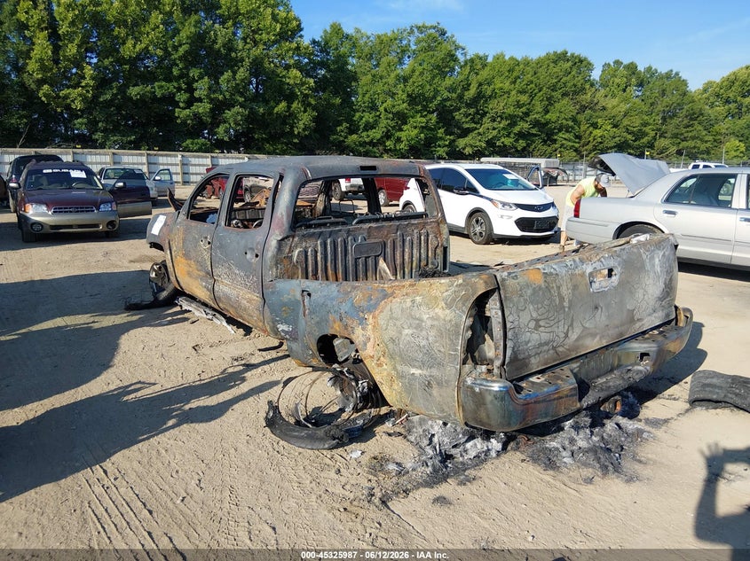 2006 Toyota Tacoma VIN 5TEMU52N46Z248515 IAAI salvage auction — TOTAL BURN, Non-Repairable (Tennessee), sold $100 on 2026-07-08 (photo 3)