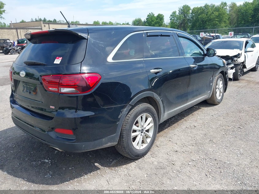 2019 Kia Sorento VIN 5XYPGDA39KG525176 IAAI salvage auction — FRONT END, Mv-907A (New York), sold $2,150 on 2026-07-30 (photo 4)