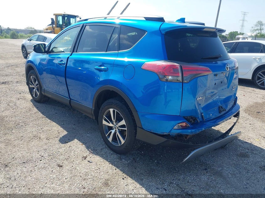 2017 Toyota Rav 4 VIN JTMRFREV9HJ141721 IAAI salvage auction — REAR END, Clear (Wisconsin), sold $6,900 on 2026-07-28 (photo 3)