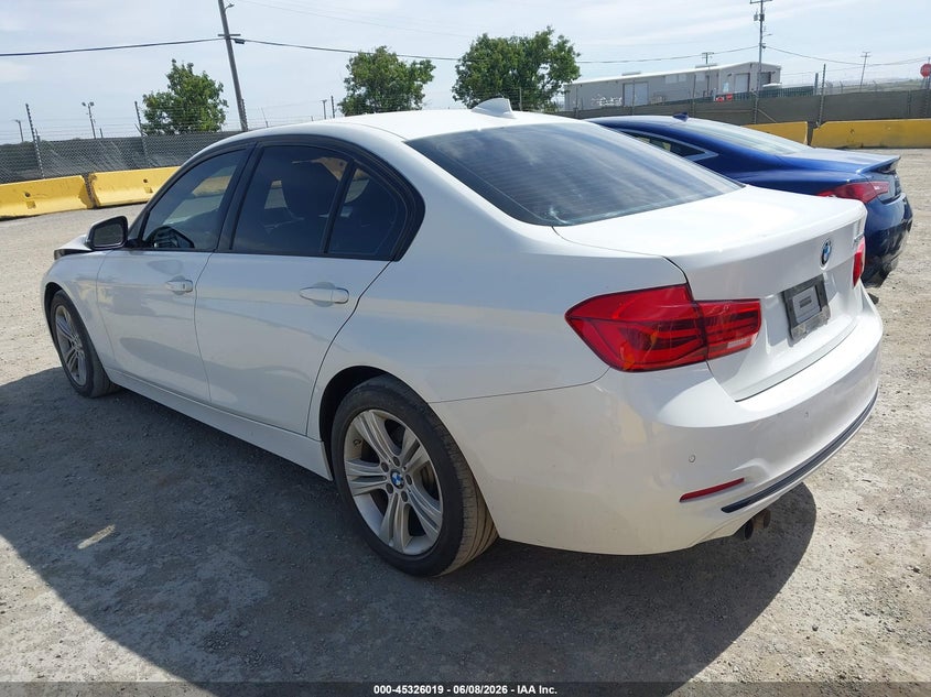 2016 BMW 3er VIN WBA8E9G50GNT86259 IAAI salvage auction — FRONT END, Salvage Title, sold $3,450 on 2026-07-30 (photo 3)
