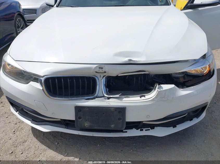 2016 BMW 3er VIN WBA8E9G50GNT86259 IAAI salvage auction — FRONT END, Salvage Title, sold $3,450 on 2026-07-30 (photo 6)