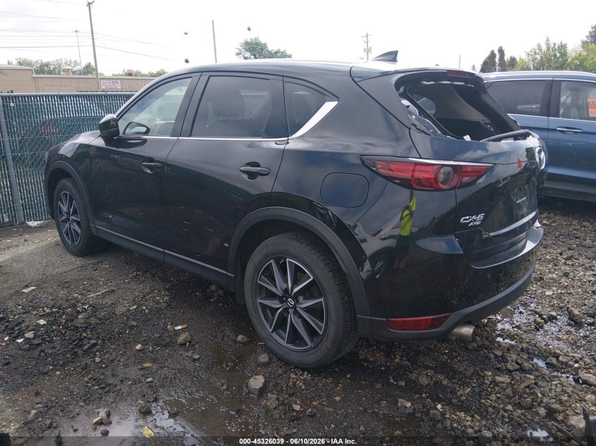 2017 Mazda Cx-5 VIN JM3KFBDL2H0199899 IAAI salvage auction — RIGHT REAR, Salvage (Ohio), sold $4,300 on 2026-07-08 (photo 3)
