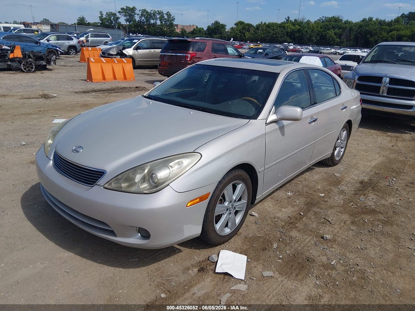 2005 Lexus ES VIN JTHBA30G255063906 IAAI salvage auction — NORMAL WEAR, Clear (Tennessee), sold $975 on 2026-07-16 (photo 2)