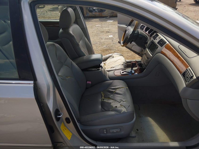 2005 Lexus ES VIN JTHBA30G255063906 IAAI salvage auction — NORMAL WEAR, Clear (Tennessee), sold $975 on 2026-07-16 (photo 5)