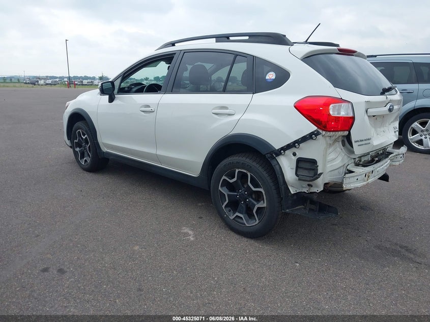 2015 Subaru Xv VIN JF2GPASC9FH225584 IAAI salvage auction — REAR END, Salvage Title, sold $3,300 on 2026-07-17 (photo 3)