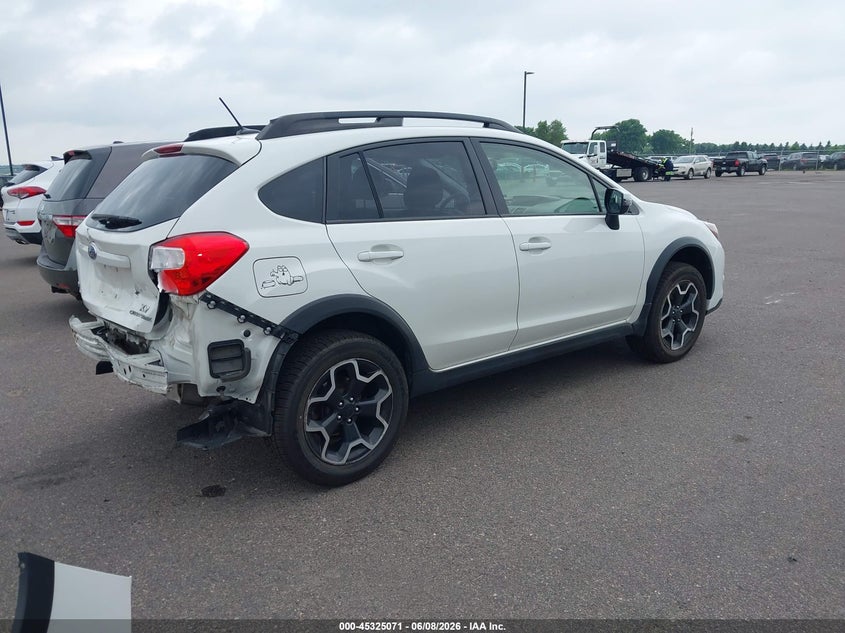 2015 Subaru Xv VIN JF2GPASC9FH225584 IAAI salvage auction — REAR END, Salvage Title, sold $3,300 on 2026-07-17 (photo 4)