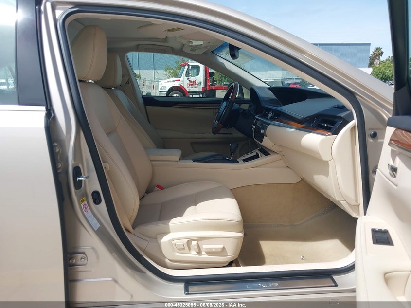 2013 Lexus ES VIN JTHBW1GG6D2004112 IAAI salvage auction — REAR END, Salvage (California), sold $4,150 on 2026-07-09 (photo 5)