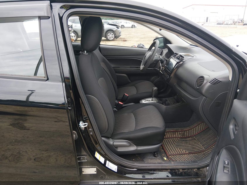 2024 Mitsubishi Mirage VIN ML32AUHJ6RH000273 IAAI salvage auction — FRONT END, Salvage Title, sold $2,100 on 2026-07-09 (photo 5)