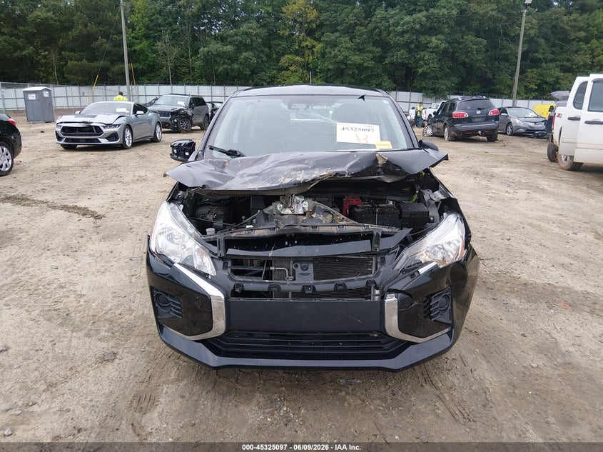 2024 Mitsubishi Mirage VIN ML32AUHJ6RH000273 IAAI salvage auction — FRONT END, Salvage Title, sold $2,100 on 2026-07-09 (photo 6)