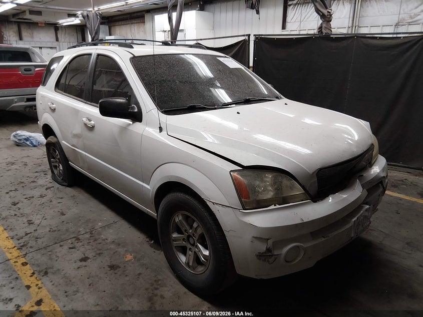 2005 Kia Sorento VIN KNDJD733X55483918 IAAI salvage auction — FRONT END, Salvage (Arizona), sold $250 on 2026-07-14 (photo 1)