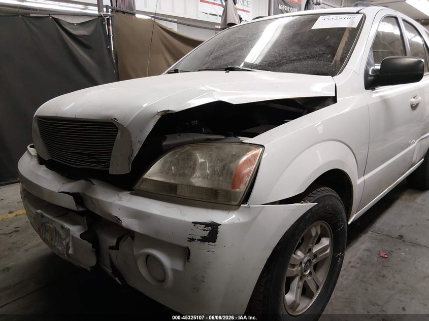 2005 Kia Sorento VIN KNDJD733X55483918 IAAI salvage auction — FRONT END, Salvage (Arizona), sold $250 on 2026-07-14 (photo 6)