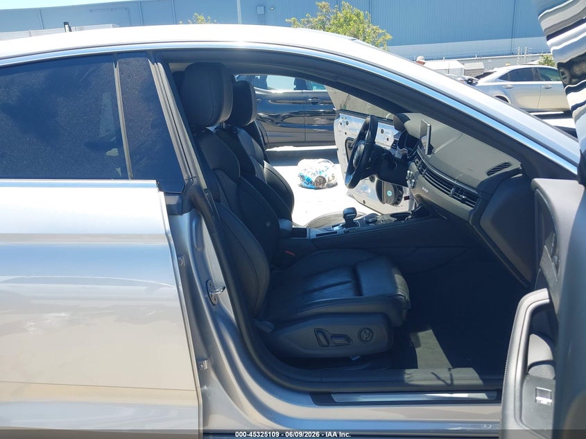 2018 Audi A5 VIN WAUCNDF52JA066616 IAAI salvage auction — FRONT END, Salvage Title, sold $7,250 on 2026-07-20 (photo 5)