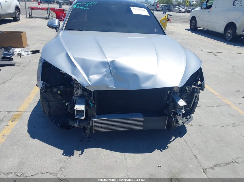 2018 Audi A5 VIN WAUCNDF52JA066616 IAAI salvage auction — FRONT END, Salvage Title, sold $7,250 on 2026-07-20 (photo 6)