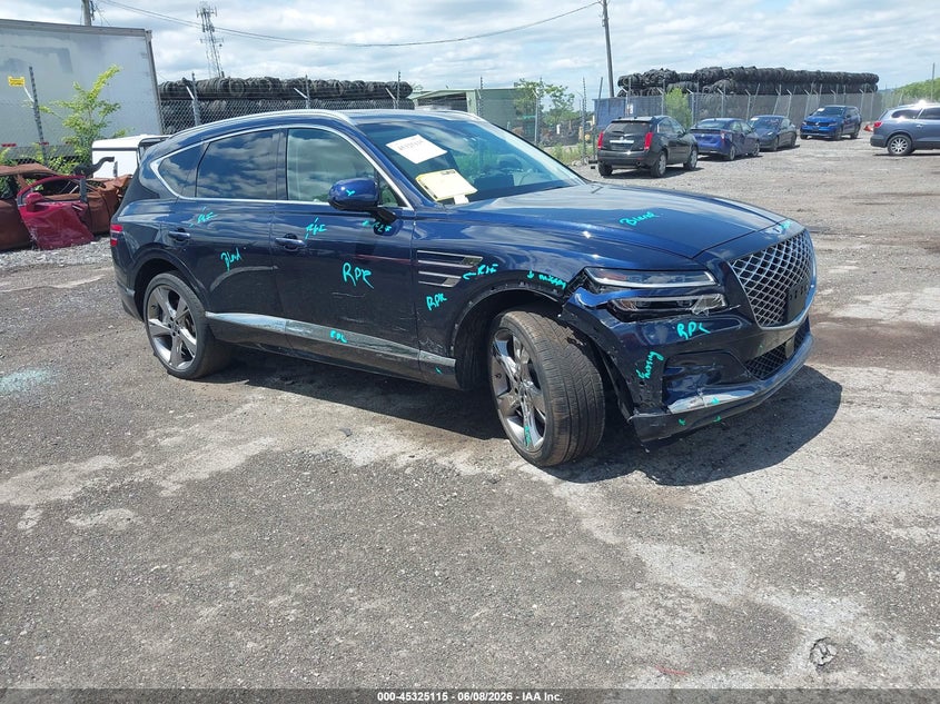 2023 Genesis Gv80 VIN KMUHBDSB5PU105569 — IAAI salvage auction photo