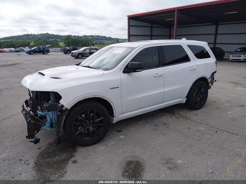 2022 Dodge Durango VIN 1C4SDJCT2NC222134 IAAI salvage auction — FRONT END, Wait Title, sold $12,600 on 2026-08-30 (photo 2)