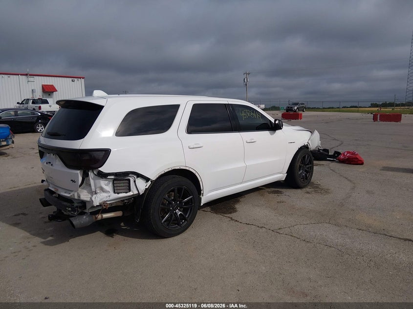 2022 Dodge Durango VIN 1C4SDJCT2NC222134 IAAI salvage auction — FRONT END, Wait Title, sold $12,600 on 2026-08-30 (photo 4)