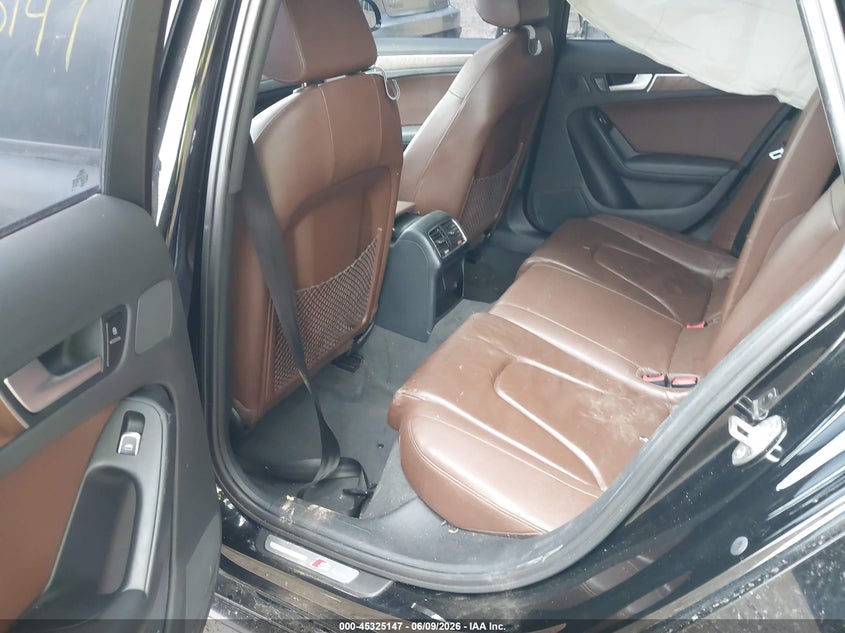 2015 Audi A4 VIN WAUBFAFL4FN041710 IAAI salvage auction — RIGHT REAR, Clear (Indiana), sold $1,175 on 2026-07-15 (photo 8)