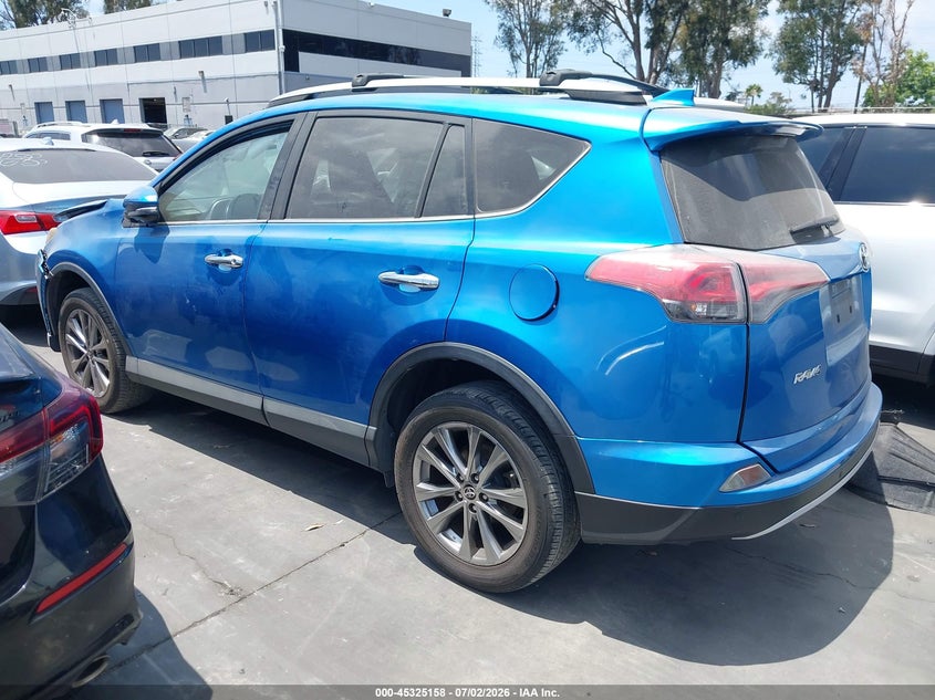 2018 Toyota Rav 4 VIN JTMYFREV9JJ725957 IAAI salvage auction — RIGHT FRONT, Salvage Certificate (California), sold $4,650 on 2026-07-15 (photo 3)