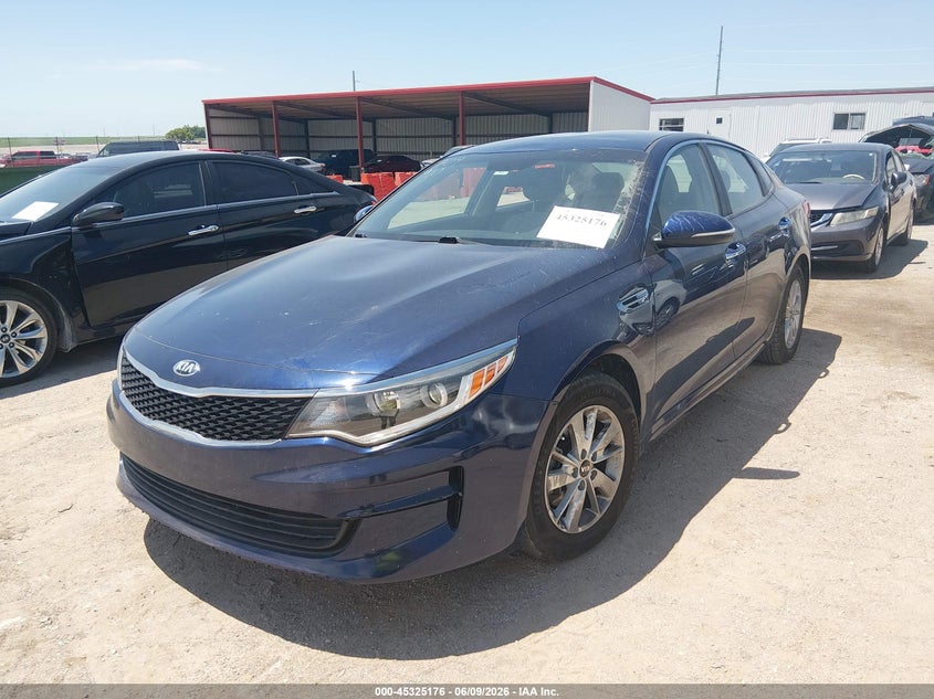 2018 Kia Optima VIN 5XXGT4L39JG191145 IAAI salvage auction — THEFT, Certificate Of Title (Nebraska), sold $1,800 on 2026-07-16 (photo 2)