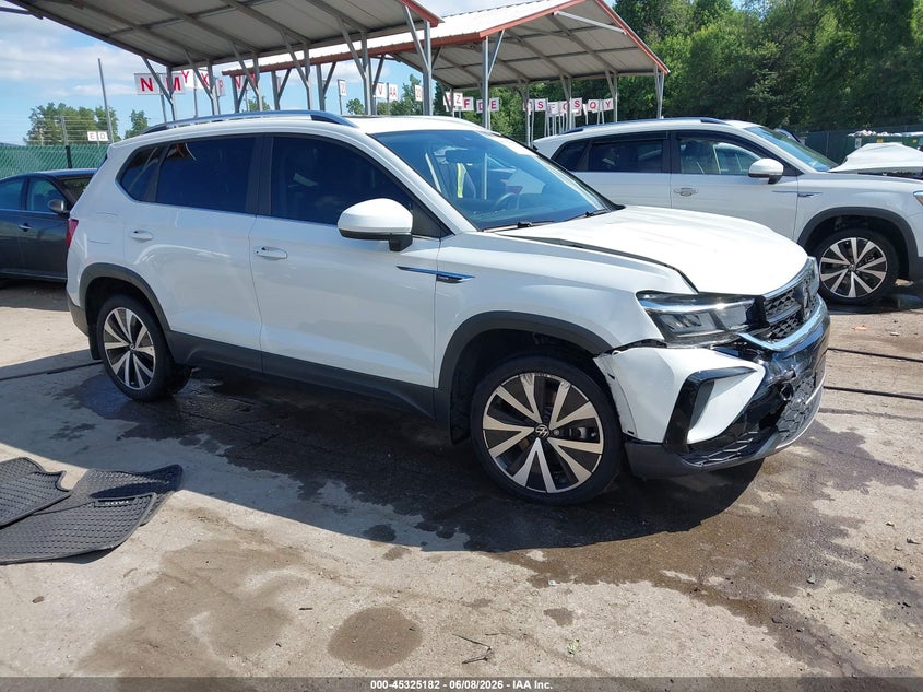 2023 Volkswagen Taos VIN 3VVEX7B29PM363673 IAAI salvage auction — FRONT END, Salvage - Greater Than 75% (Maryland), sold $4,750 on 2026-07-24 (photo 1)