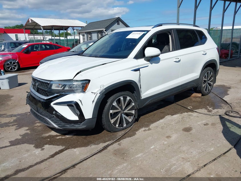 2023 Volkswagen Taos VIN 3VVEX7B29PM363673 IAAI salvage auction — FRONT END, Salvage - Greater Than 75% (Maryland), sold $4,750 on 2026-07-24 (photo 2)