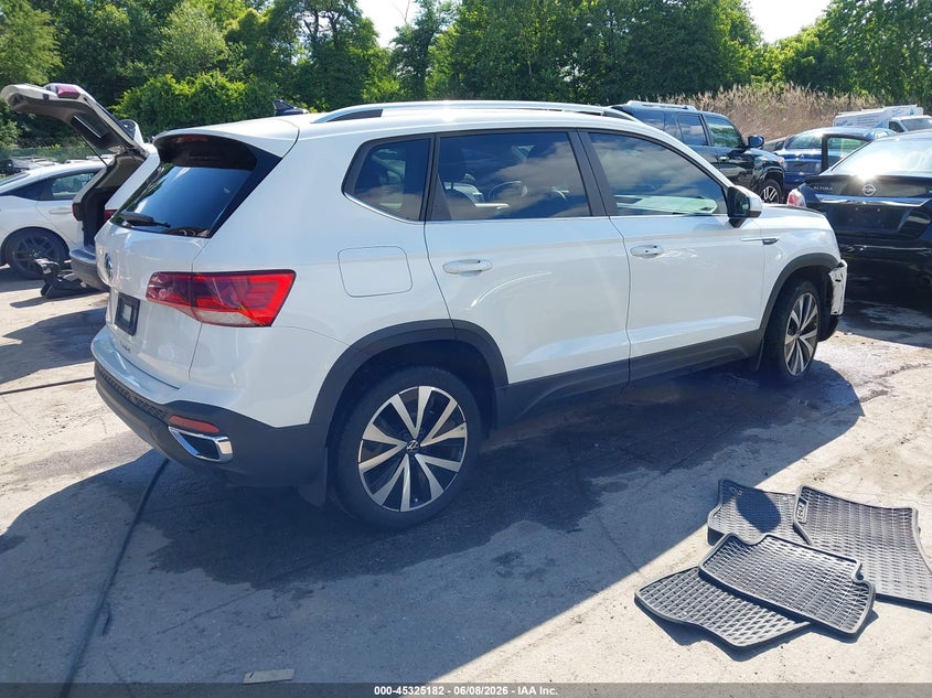 2023 Volkswagen Taos VIN 3VVEX7B29PM363673 IAAI salvage auction — FRONT END, Salvage - Greater Than 75% (Maryland), sold $4,750 on 2026-07-24 (photo 4)