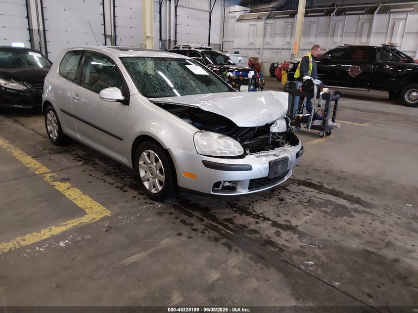 2009 Volkswagen Rabbit VIN WVWBB71K19W001972 IAAI salvage auction — FRONT END, Salvage (Oregon), sold $525 on 2026-08-06 (photo 1)