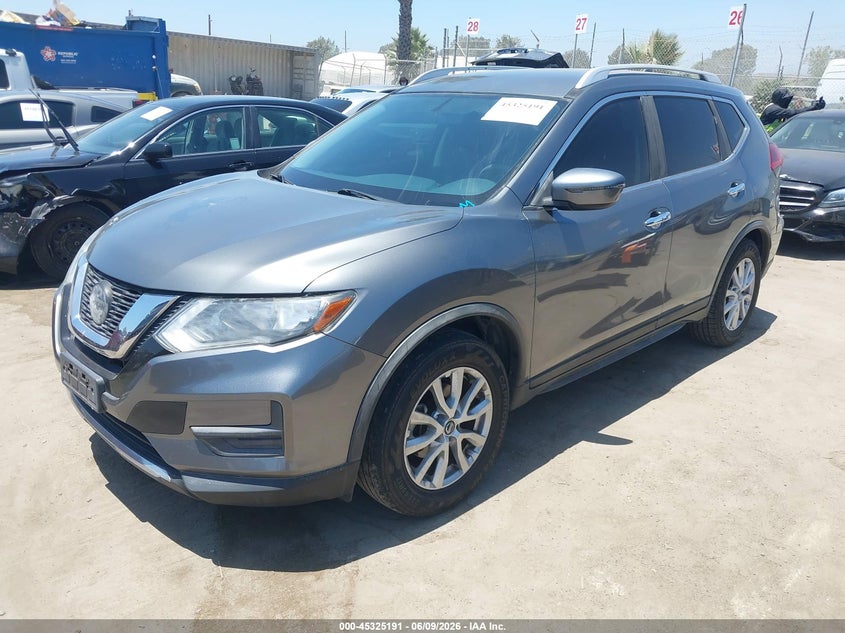 2018 Nissan Rogue VIN JN8AT2MT6JW450542 IAAI salvage auction — RIGHT FRONT, Salvage (California), sold $3,700 on 2026-07-08 (photo 2)