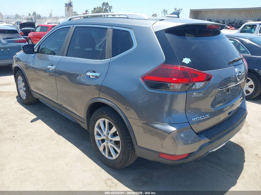 2018 Nissan Rogue VIN JN8AT2MT6JW450542 IAAI salvage auction — RIGHT FRONT, Salvage (California), sold $3,700 on 2026-07-08 (photo 3)